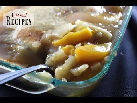 Peach Cobbler Soul Food Style - I Heart Recipes