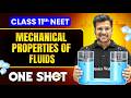 Mechanical Properties Of Fluids In ONE SHOT All Concepts Tricks PYQs NEET 2026