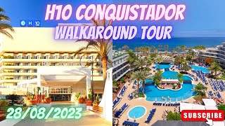 H10 Conquistador, Playa De Las Americas, Tenerife | Aug 2023 | Walkaround Tour 🏨💚✨