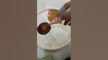 golden brown aur brown 🟤 mixing colour#ideas#colours #asianpaints #painter #coffee #wooden#reset