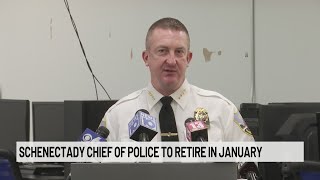Schenectady police chief to retire in January