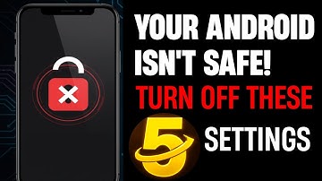 Your Android Phone Isn’t Secure! Turn Off These 5 Settings NOW (2026 Privacy Guide)