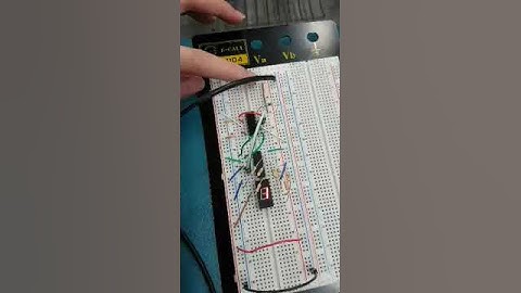 七段顯示器-按鈕