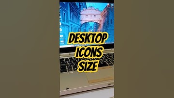 Desktop Icons Size Shortcut 🧑🏻‍💻 #shorts #computer  #windows #keyboard #shortcut #tricks #trending
