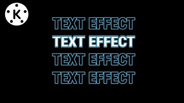 how to animate best font text effect in kinemaster tutorial editing