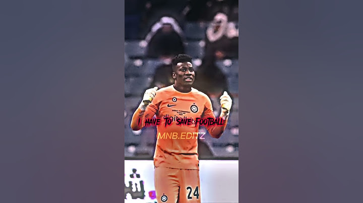 Onana has to save football😰 #football