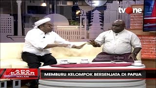 DEBAT PANAS!!! Ali Muchtar Ngabalin VS Natalius Pigai Terkait Kelompok Bersenjata di Papua