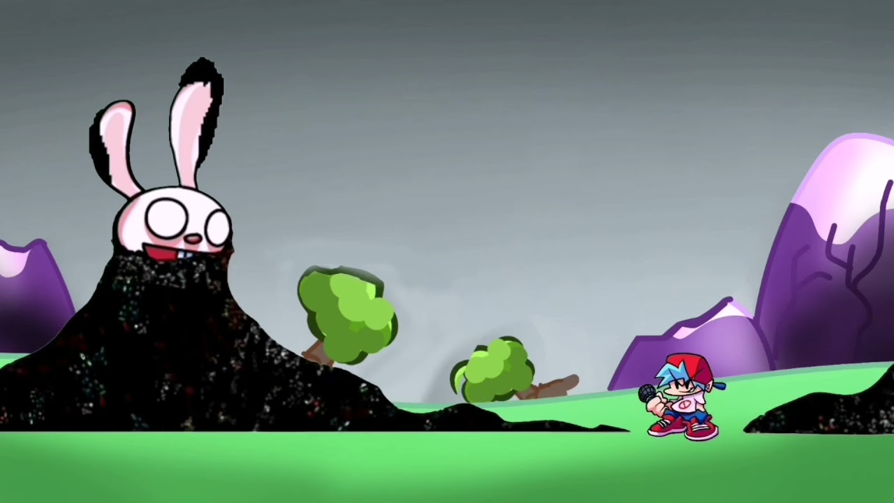 bunbun evil FNF MOD LEAK funkin night animation sounds voice come