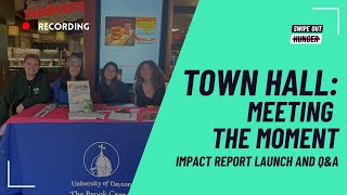Swipe Out Hunger Town Hall: Meeting The Moment, Impact Report Launch and Q&A
