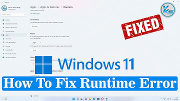 ✅ How To Fix Runtime Error On Windows 11/10