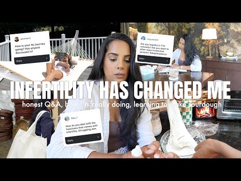 Thumbnail for Infertility Has Changed Me… How I’m REALLY Doing | Q&A + Learning to Make Sourdough