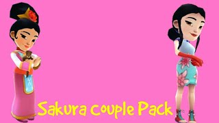 Requested Subway Surfers Sakura Couple Pack Mimi And Ming