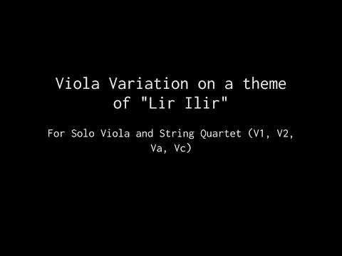Viola Variation on a Theme of Lir Ilir (Viola Variation)