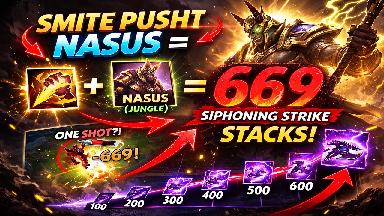 558 STACKS AT 20 MIN?! 🤯 Jungle Nasus is ACTUALLY BROKEN