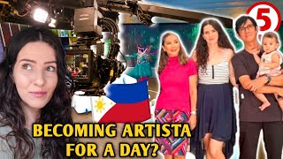 WE ARE ON TV IN THE PHILIPPINES!? Invited by Korina Sanchez - Behind the Scenes of TV5