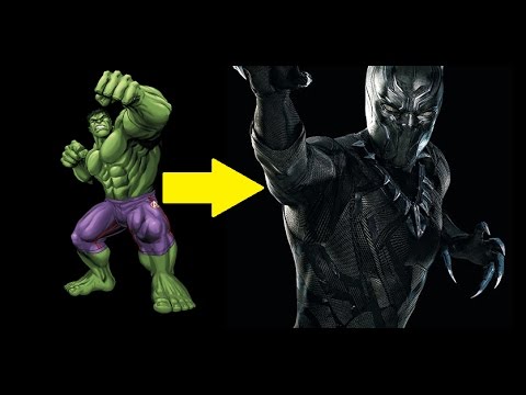Hulk Turns Into Black Panther Superhero Transform Kids Costumes - black panther superhero tycoon roblox gameplay playonyx