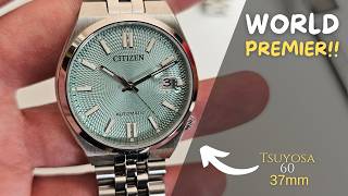 I got The Brand New Citizen Tsuyosa 60 in 37mm Before Everyone!