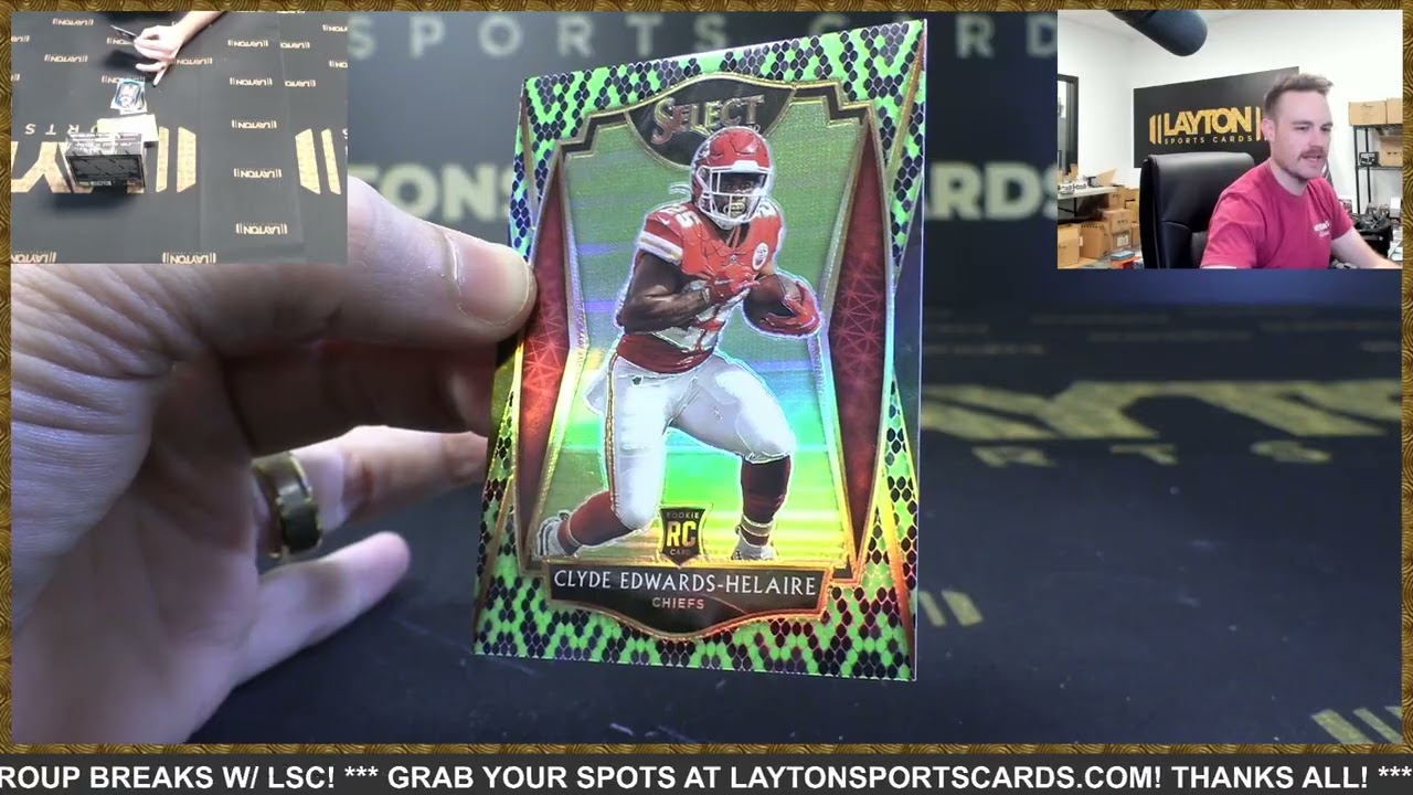 2020 Panini Select Football Hobby 3 Box Break 