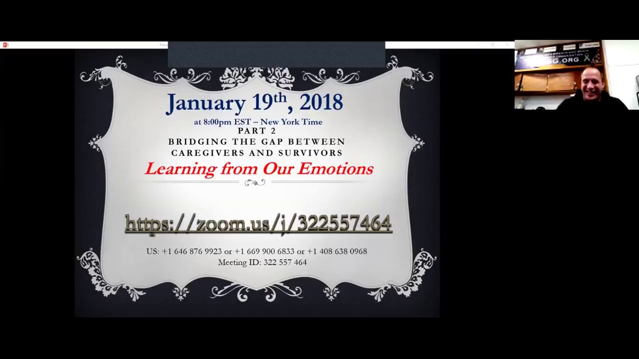 Bridging The Gap Between Survivors and Caregivers Part 2