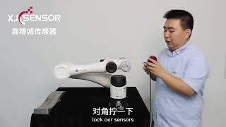 6D force sensor Install
