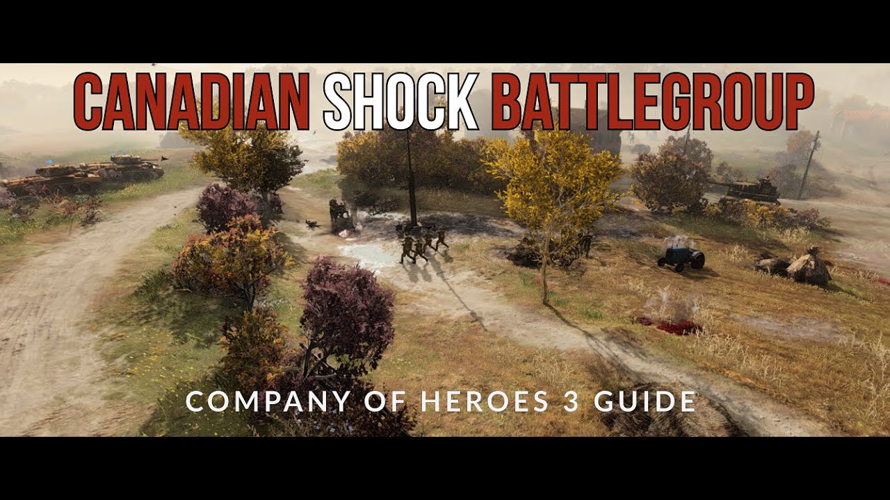 How-to Canadian Shock Battlegroup | Top 5 COH3 1v1 | Reakly (#2 DAK) vs Havoc (#3 UKF) | Angoville