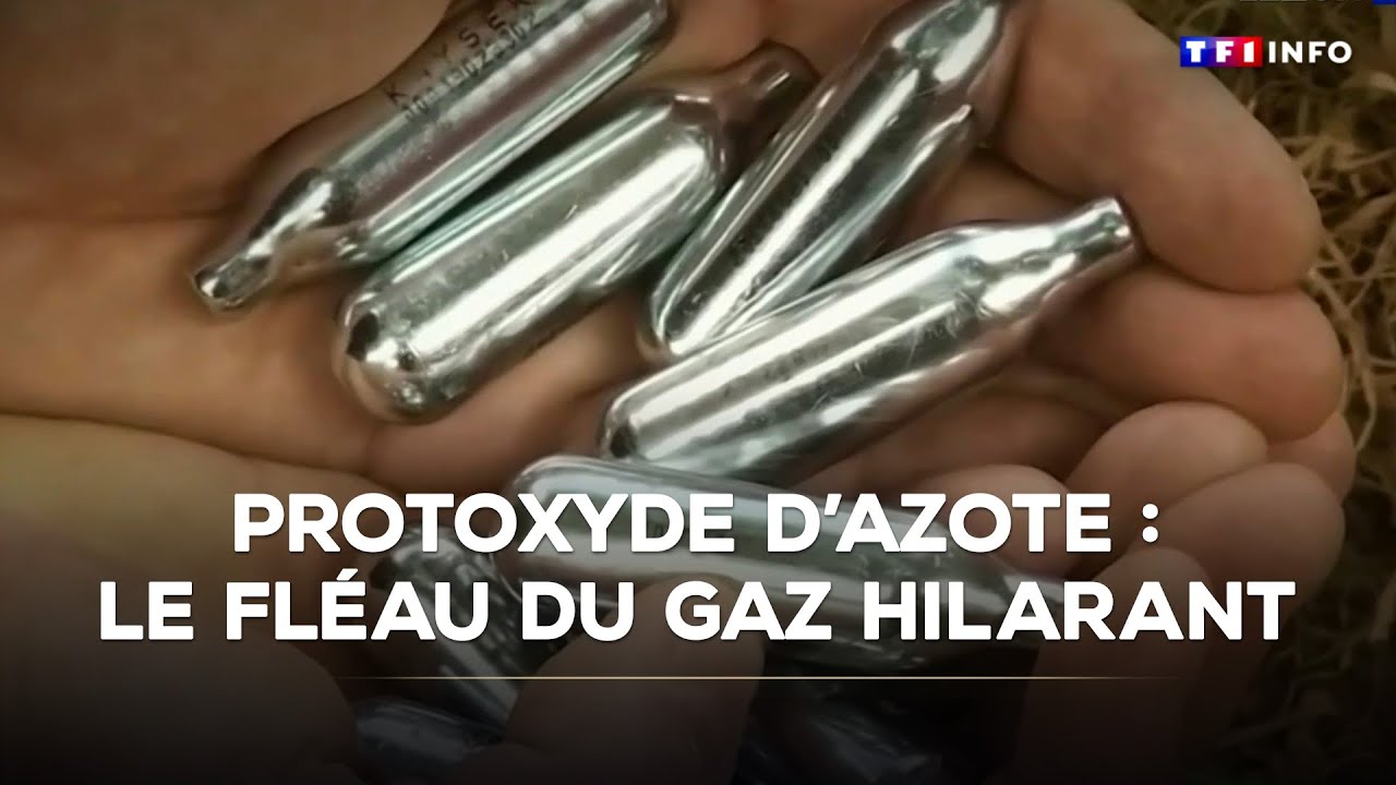 Humour Azote Protoxyde d'azote : le fléau du gaz hilarant |TF1 INFO - YouTube