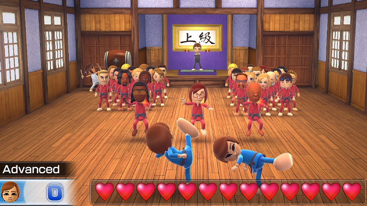Master The Dojo In Wii Party U With Advanced Difficulty!