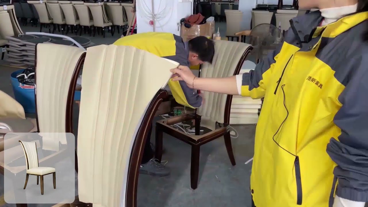 C7035 high back dining chair