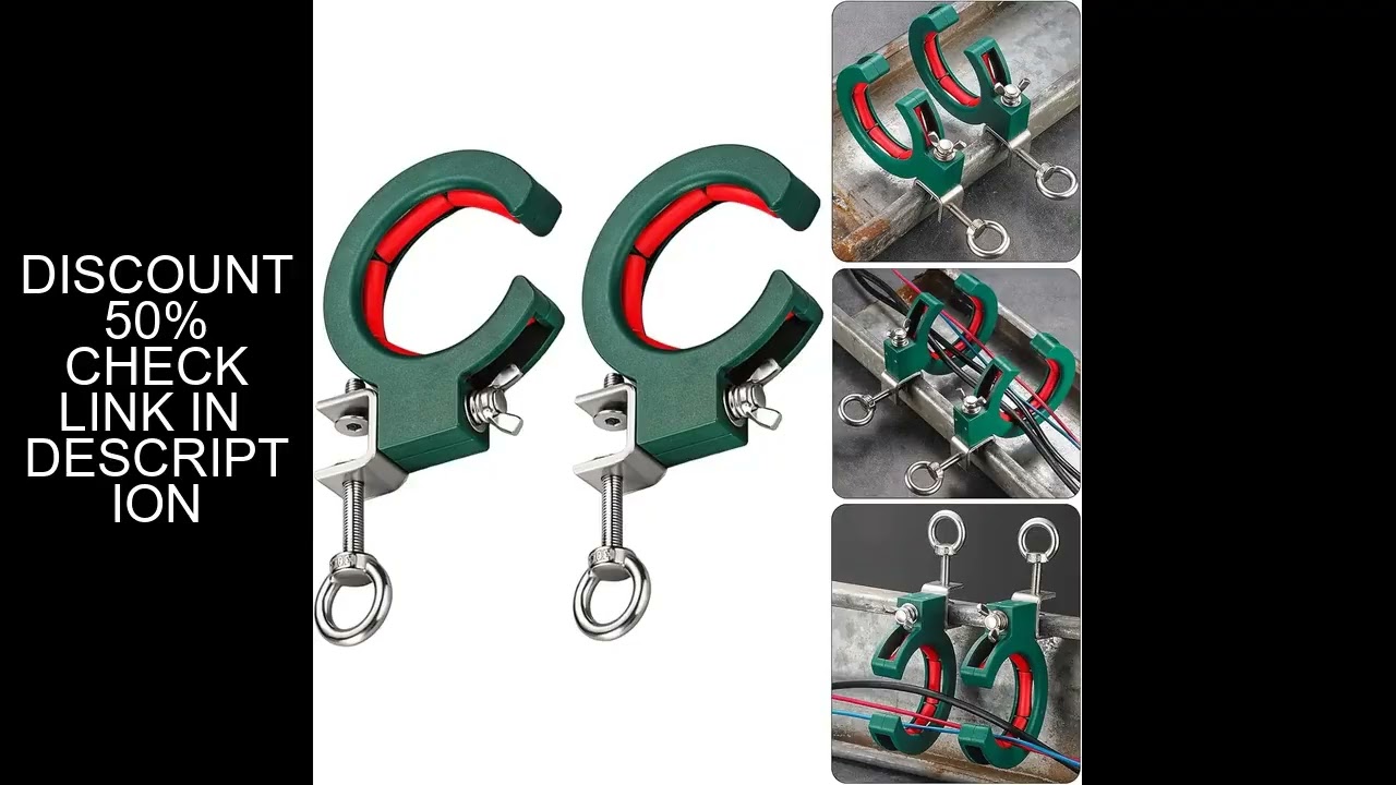 Cable Tray Pulley Roller Cable Laying Roller Helper Adjustable Clamp Pulley for Efficient Wire Guide