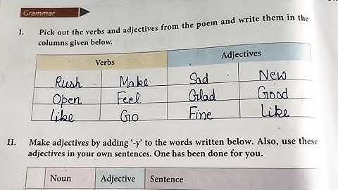Class: 5 || Lesson: 1, Opening Day || Part 3 || Vocabulary & Grammar || Page 4 & 5