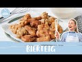 Bierteig 🍺 🥦 ✨| Gemüse frittieren | Einfach Backen