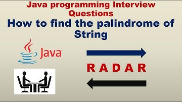 How to reverse a string | Check Palindrome String | Automation testing interview question