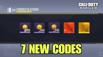 *NEW CODES* COD MOBILE CP CODES 2025 | CODM REDEEM CODES 2025 | CALL OF DUTY MOBILE CODES