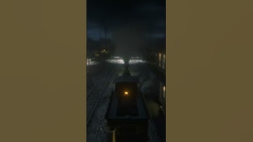 casually driving the train #rdr2 #trains #reddeadredemption2 #driving