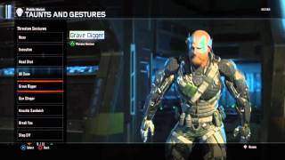 BO3|All Threaten Gestures