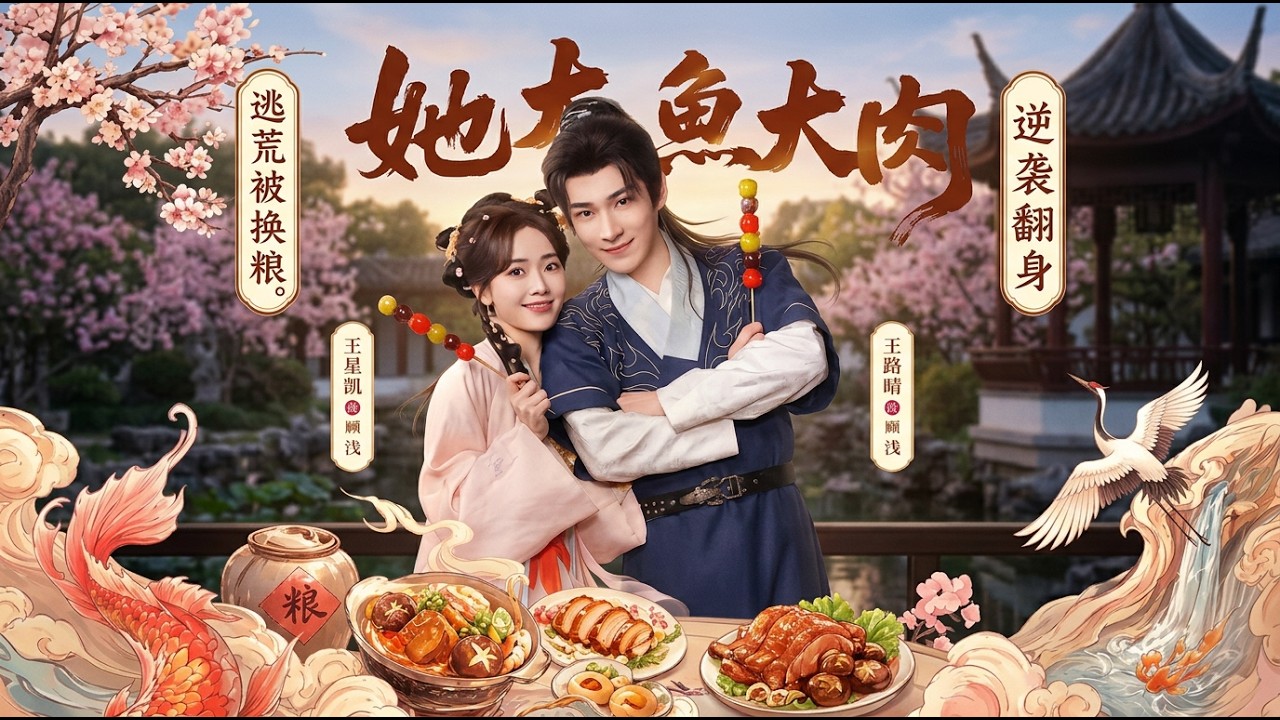 逃荒被换粮，她大鱼大肉逆袭翻身