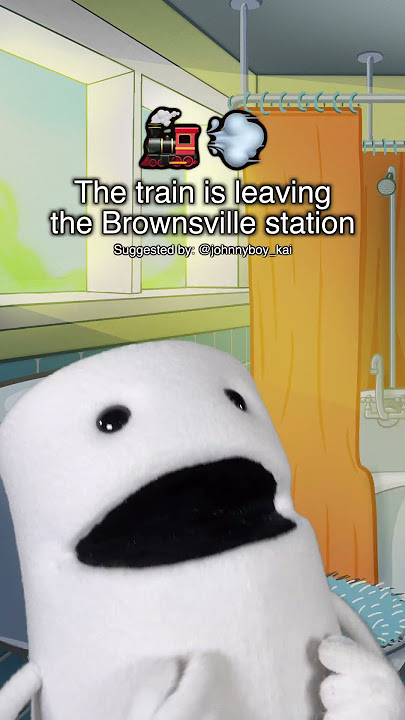 Ini bukan sesuatu, bukan? 😵😳💩 Kereta Meninggalkan Stasiun Brownsville Bagaimana cara mengatakan k...