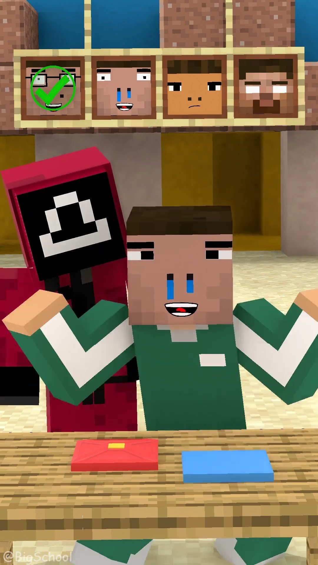 Help Herobrine win Squid Game! ?
