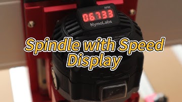 NymoLabs CNC Router Spindle Motor with Speed Display | Unboxing#woodworking #cnc