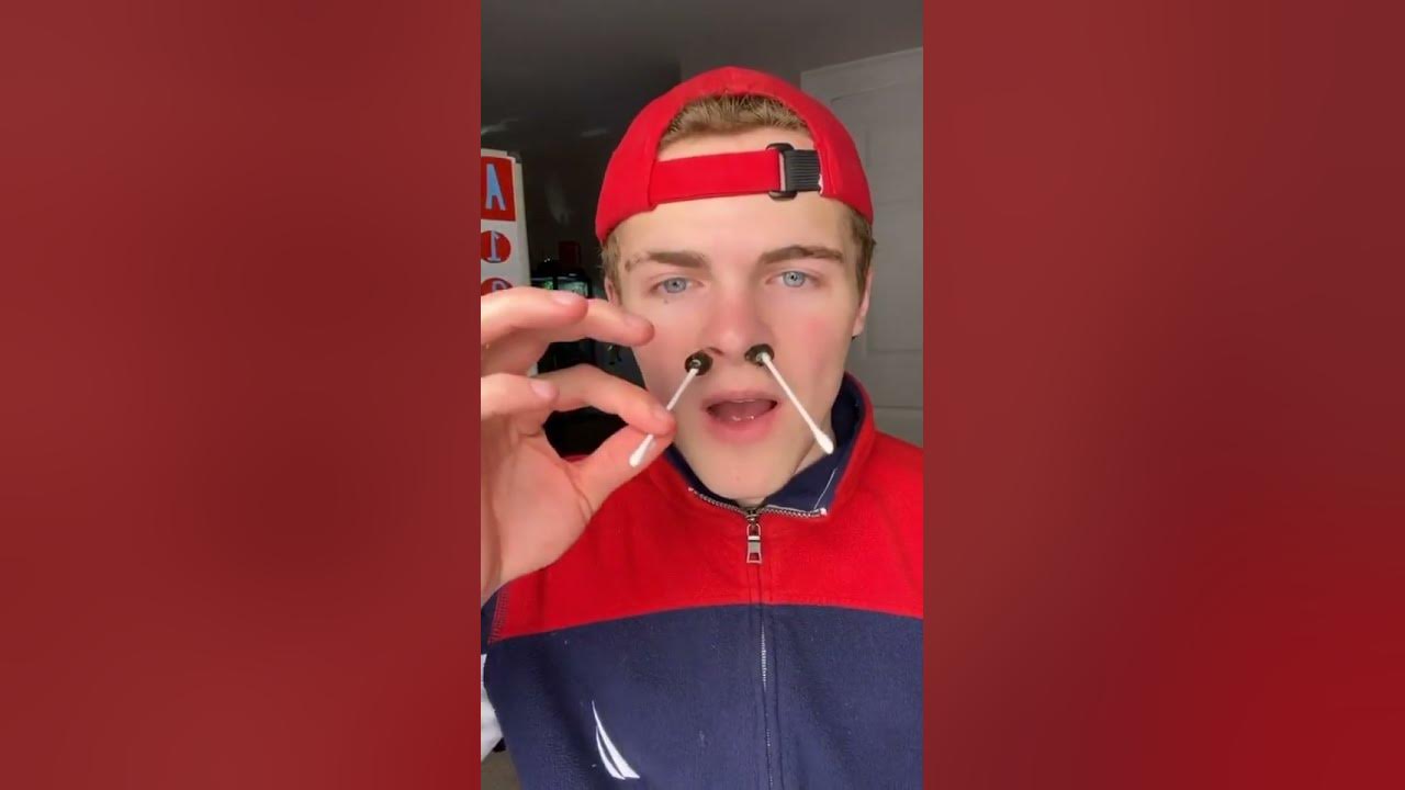 Waxing my nose fail!👃😂 YouTube