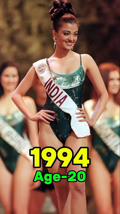 Aishwarya Rai Bachchan transformation over the years #viral #short #transformation  #evolution