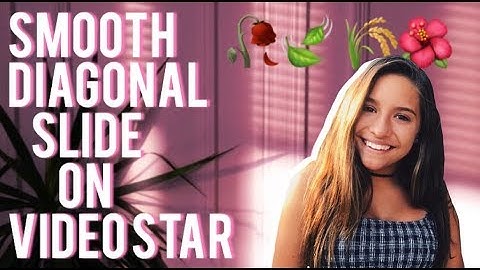 Video Star || Smooth Diagonal Slide Transition