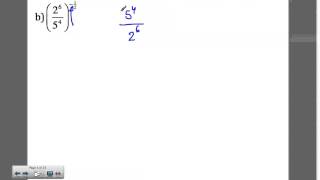 Exponents, Surds and Logs Quiz Part 1