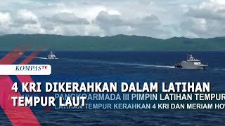Pangkoarmada III Pimpin Latihan Tempur Laut