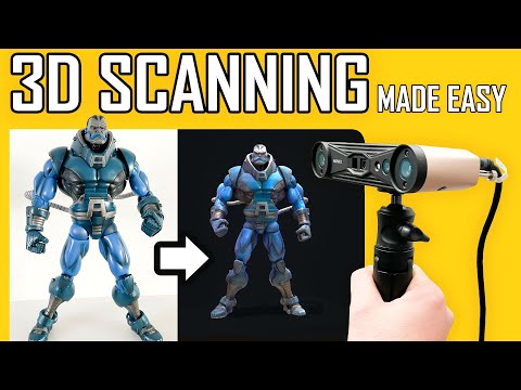 3D Scanning Made Easy — A Budget 3D Scanner in Real Use | Revopoint INSPIRE 2