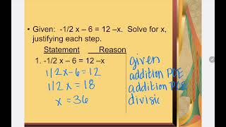 Introduction to Proofs in Algebra and Geometry