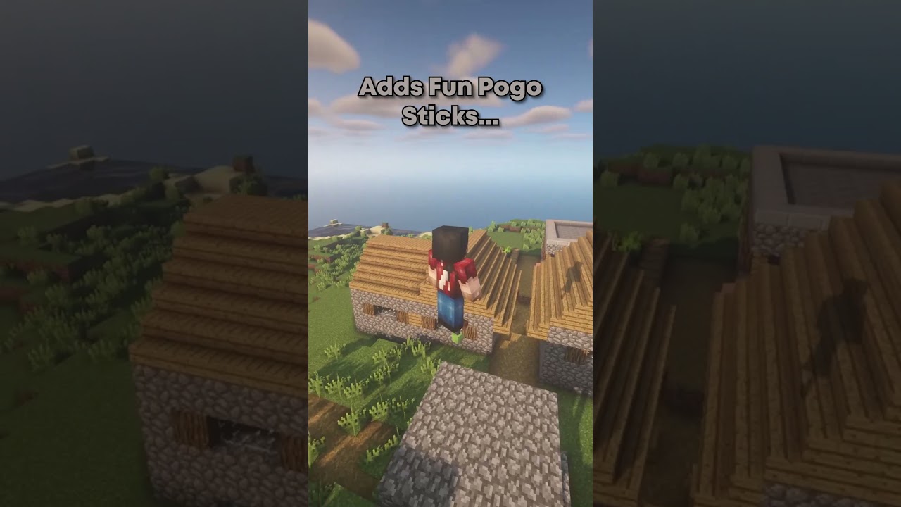 MINECRAFT Pogo Sticks... (Mod)