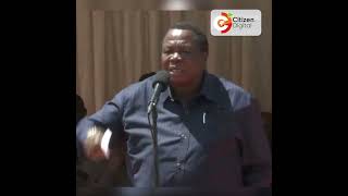He is worried over his property, COTU SG Francis Atwoli on Uhuru’s call to the youth