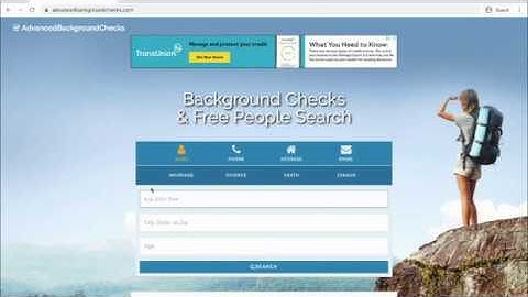 How to Manually Remove a Record on Advanced Background Checks [dot] Com