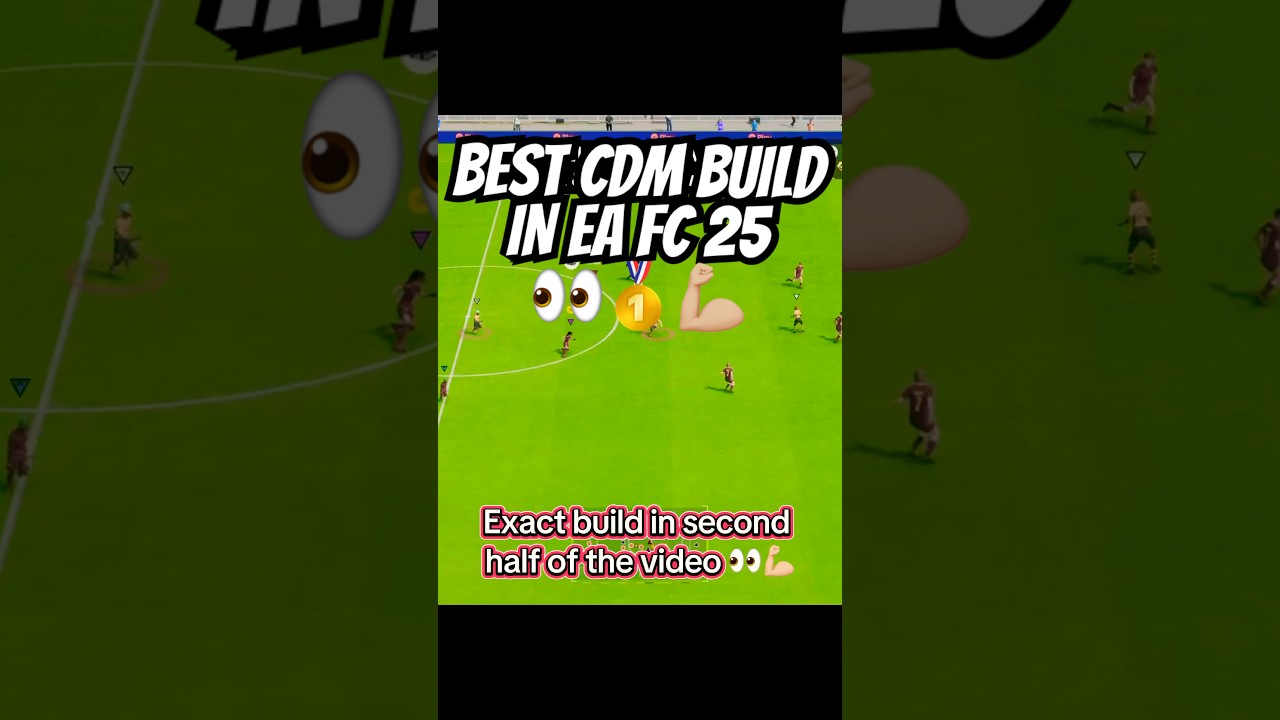 BEST CDM BUILD IN EAFC 25 👀💪🏼 (*EXACT BUILD*) 